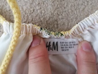 Šaty motýl na ramínka H&M vel.134 - 3