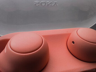 Nová sluchátka Sony WF-C500 oranžová - 3