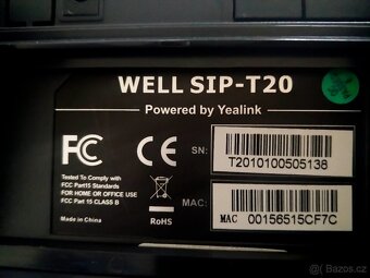 VoIP telefony WELL SIP-T20 - 3
