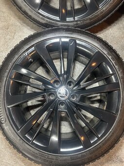 ALU Kola ŠKODA 5x112 R19 ACAMAR ZÁNOVNÍ Zimní Pneu 235/40/19 - 3