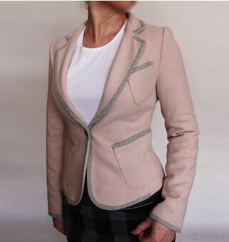 Luxusní teplejší sako HM vel. 34 - 3