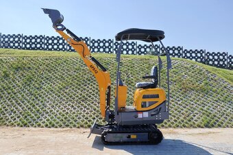 minirypadlo, minibagr, bagr motor yanmar - 3