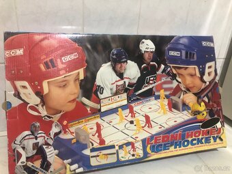 Stolní lední hokej – kompletní set s krabicí - 3