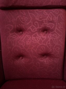 Retro křeslo ušák - 3