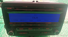 Autotádio originál VW RCD 310 Blaupunkt -TOP - 3