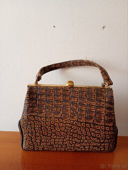 Retro kožené kabelky různé - 3