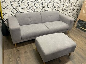 Sofa LUNA s taburetem - 3