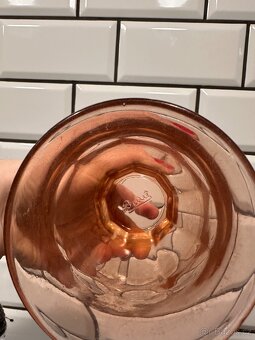 Růžová sklenička Durit - 3