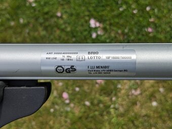 Střešní nosiče na hagusy Menabo Brio 120cm - 3