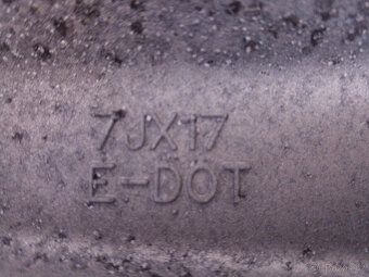 Original alu kola KIA (Hyundai. Mazda…) J17 x 7J ET56 - 3