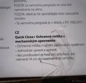 Ochranná mřížka, zábrana - 3