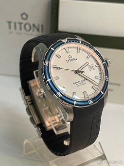 Titoni model Seascoper white - blue orig. hodinky, stav NOVÉ - 3