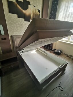 Postel boxspring 140x200 - BLANAŘ - 3