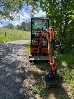 Minibagr SANDO(licence Kubota) 1500 jen  90Mth - 3