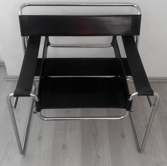 Ikonická designová křesla Wassily chair – sada dvou kusů. - 3
