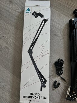 Prodám mikrofon maono PD200X a stativ - 3