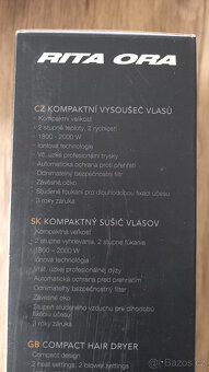 Kompaktní vysoušeč vlasů RHC 35 , fén - nový - 3