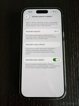 iPhone 14 Pro 512 GB Silver TOP STAV - 3