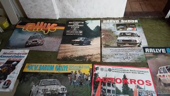 Retro plakaty auta,závody . - 3