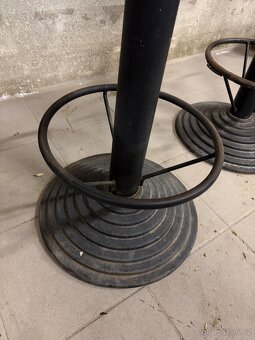 Litinové těžké stoly – 6 ks - 3