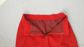 Dámská červená sukně vel. S - M - 3