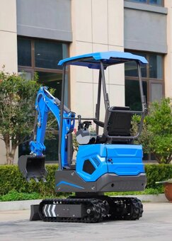 Minibagr diesel 1,2T Kubota motor - 3