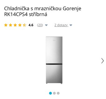 Chladnička s mrazákem značky Gorenje - 3