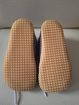 Barefoot kotníčkové botičky, česaná kůže, značka Beda - 3
