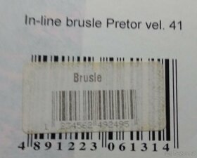 Kolečkové brusle NOVÉ - 3