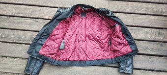 Pánská kožená moto bunda A-pro velikost M - 3