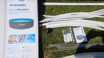 Bazen Marimex 3.66m x 1.07m s prislusenstvim, bez filtrace. - 3