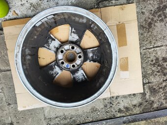 15"rezerva kusový alu disk 5x100 origo Fabia 2 Roomster - 3