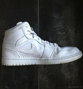 Air Jordan 1 mid triple white - 3