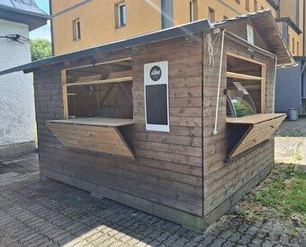 Prodejní stánek dřevěný 3x4m - 3