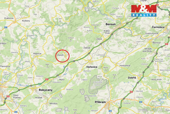 Prodej komerčního pozemku, 3887 m², Zbiroh - 3