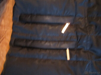 Kvalitní péřový kabát z Itálie, vel. M/38, černý - 3