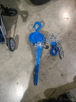 Hupcuk / kladkostroj / pákový zvedák BRANO 1,6 t – NEPOUŽITÝ - 3