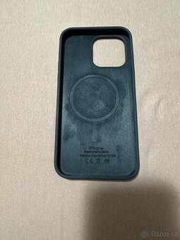 Nový silikonový kryt pouzdro na iPhone 14 Pro Max Modrý - 3