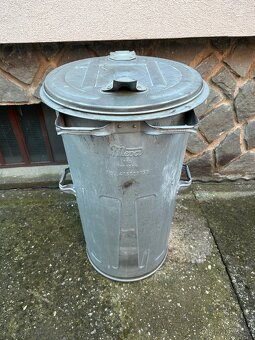 Plechová popelnice - 3