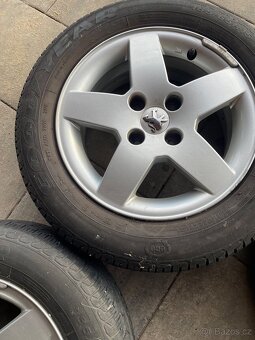 Prodám alu peugot r15 - 3