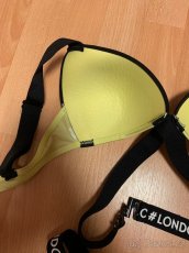 Žluté dvoudílné plavky - 3