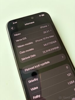 IPhone 15Pro Max 256Gb Black - 3