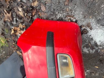 Fabia 1 přední nárazník červená - 3