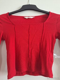 Top tričko crop top nový vel. 146 / 152 - 3