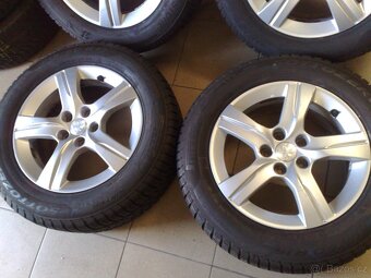 alu kola 5x108 r16 original peugeot zimaky 215/60/16 - 3