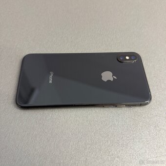 iPhone X 64GB space grey, pěkný stav, 12 měsíců záruka - 3