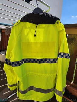 reflexní policie bunda taktická dopravní pčr samopal - 3