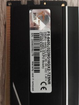 Ram paměti G.SKILL 32GB KIT DDR5 6400MHz CL32 - 3