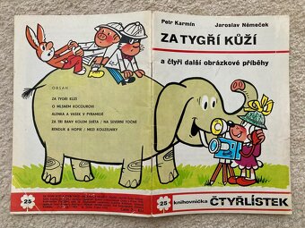 Čtyřlístek č. 25 Za tygří kůží - pěkný stav - 3