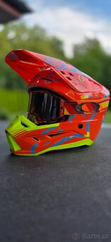 Motokrosova helma L + brýle  NOVÉ - 3